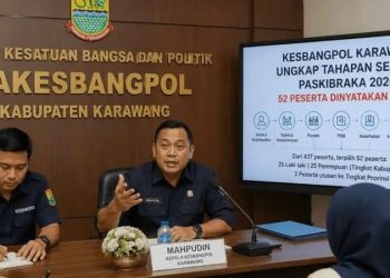Kesbangpol Karawang Usai Seleksi Calon Peserta Binlatjut Paskibraka