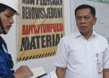 Diduga Tak Sesuai Bestek, Proyek Puskesmas Senilai 5,6 Miliar Disemprot Bupati