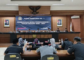 DPRD Kota Tasikmalaya Buka Masa Persidangan I Tahun Sidang 2026-2027