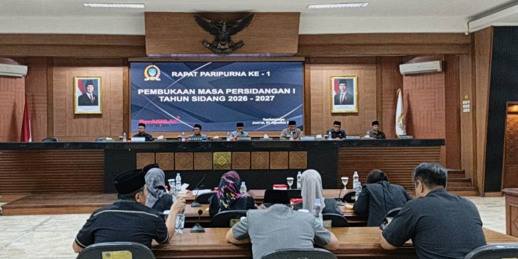 DPRD Kota Tasikmalaya Buka Masa Persidangan I Tahun Sidang 2026-2027