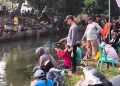 Mancing Geratis Di Irigasi Lemahabang Meriahkan Hari Jadi Karawang Ke-393