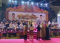 Peserta Kirab Budaya Kecamatan Cikampek Memukau Hadirin
