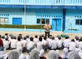 Bertindak Selaku Pembina Upacara Senin Pagi, Kapolsek Sukaratu Berikan Motivasi & Penyuluhan Hukum Kepada Murid SMA Plus YAB Sukaratu Tasikmalaya